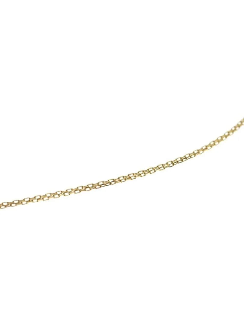 Gucci GG Pendant Chain Yellow Gold Necklace